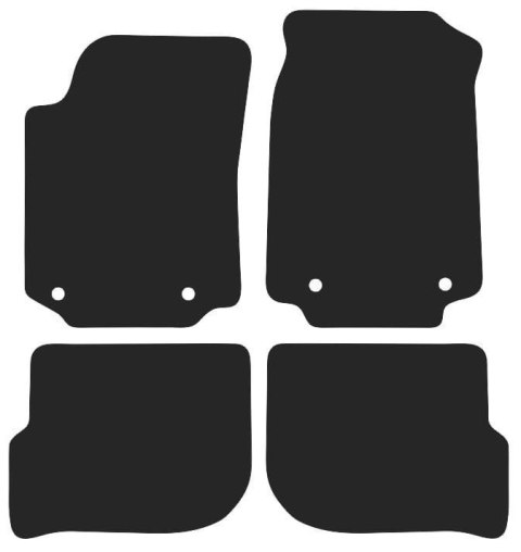 Dywaniki Ciemny brąz do Audi A6 C4 (1994-1997) Design Dywaniki Ciemny brąz do Audi A6 C4 (1994-1997) Design