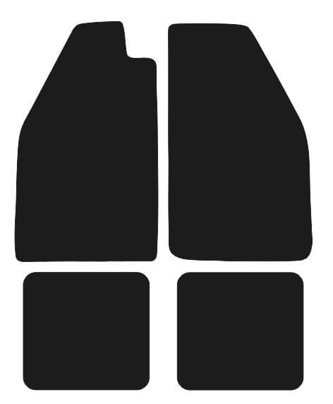 Dywaniki Ciemny brąz do VW Garbus (1938-1967) Design