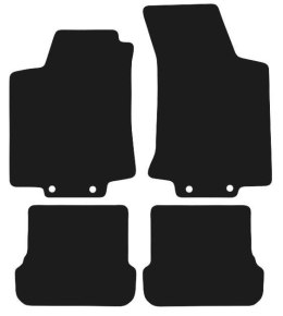 Dywaniki Ciemny brąz do VW Golf III IV Cabrio (1993-2002) Design