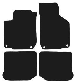 Dywaniki Ciemny brąz do VW Golf IV (1997-2006) Design