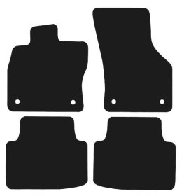 Dywaniki Ciemny brąz do VW Passat B8 (2014-2023) Design