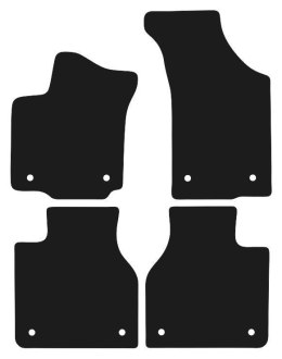 Dywaniki Ciemny brąz do VW Pheaton Long (2002-2016) Design