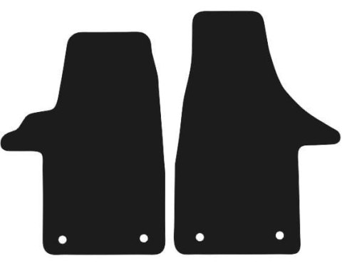 Dywaniki Ciemny brąz do VW T5 Caravelle (2003-2015) Design