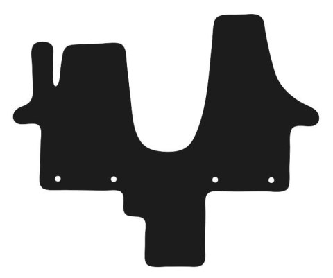 Dywaniki Ciemny brąz do VW T5 Multivan (2003-2015) Design