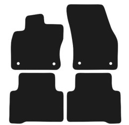 Dywaniki Ciemny brąz do VW Touran II 5 os. (2015- Design