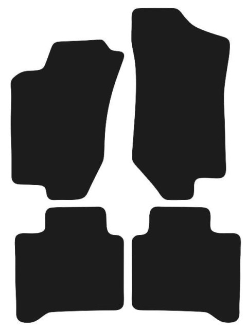 Dywaniki Granatowe do Alfa Romeo 145 (1994-2001) Design