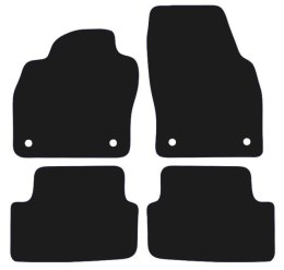 Dywaniki Granatowe do Audi A1 II GB (2018- Design