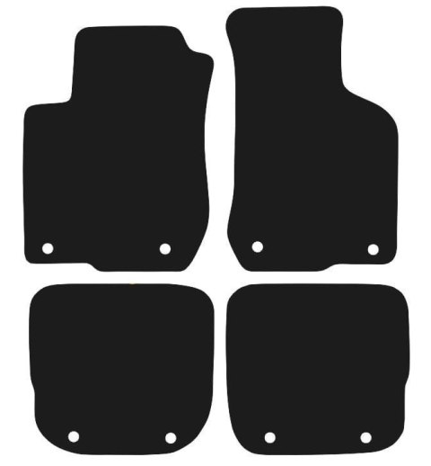 Dywaniki Granatowe do Audi A3 8L (1996-2003) Design