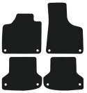 Dywaniki Granatowe do Audi A3 8P (2003-2013) Design
