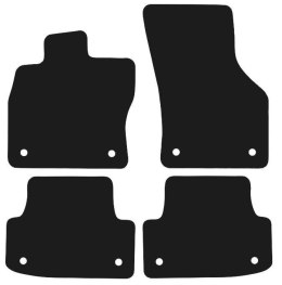 Dywaniki Granatowe do Audi A3 8V Sportback (2013-2020) Design