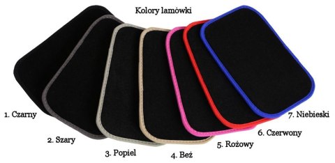 Dywaniki Welurowe do Suzuki SX4 (2006-2014) Czarny Comfort