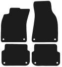 Dywaniki Granatowe do Audi A6 C6 (2004-2006) Design