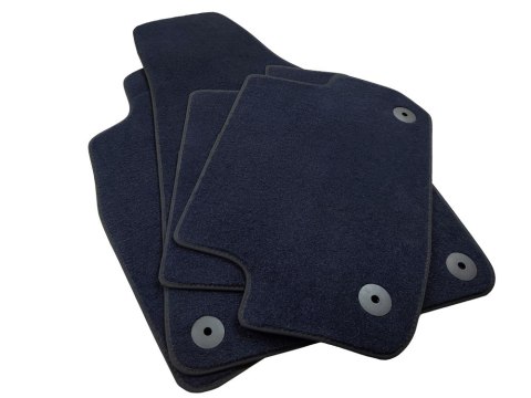 Dywaniki Granatowe do Audi A6 C6 (2006-2011) Design