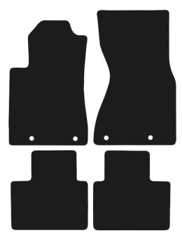 Dywaniki Granatowe do Audi A8 D2 (1994-2002) Design