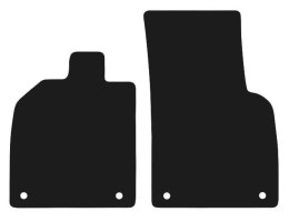 Dywaniki Granatowe do Audi R8 II 4S (2015- Design