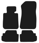 Dywaniki Granatowe do BMW 1 E81 HB 3d (2004-2011) Design