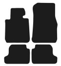Dywaniki Granatowe do BMW 1 F21 HB 3d (2011-2019) Design