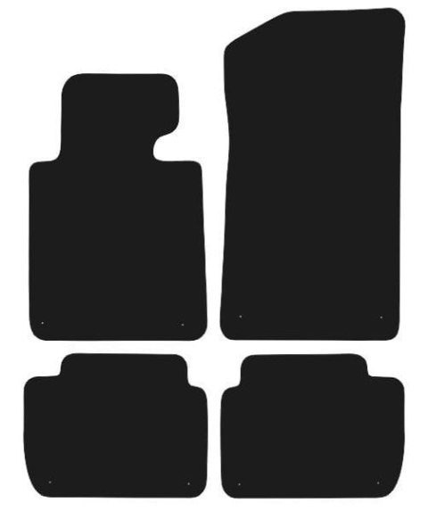 Dywaniki Granatowe do BMW 3 E46 (1998-2005) Design