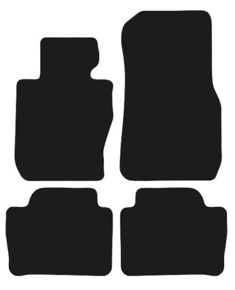 Dywaniki Granatowe do BMW 3 F31 Kombi xDrive (2011-2018) Design