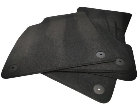 Dywaniki Welurowe do Ford Fiesta V Lift (2005-2008) Grafit Comfort