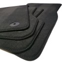 Dywaniki Welurowe do Ford Focus MK3 (2010-2018) Grafit Comfort