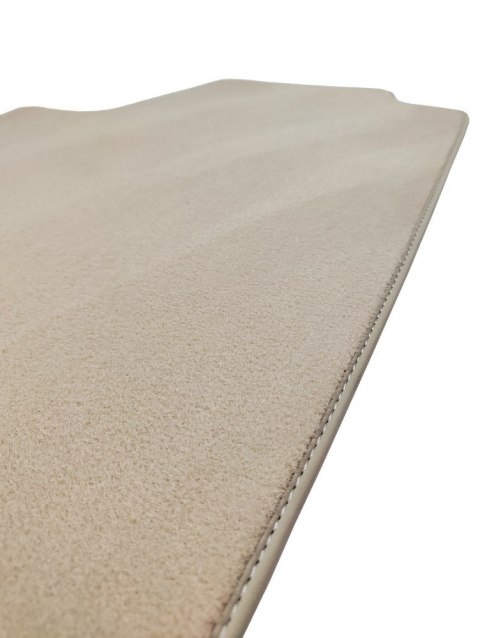 Dywaniki Welurowe do Smart Fortwo III (2014-2020) Jasny beż Exclusive