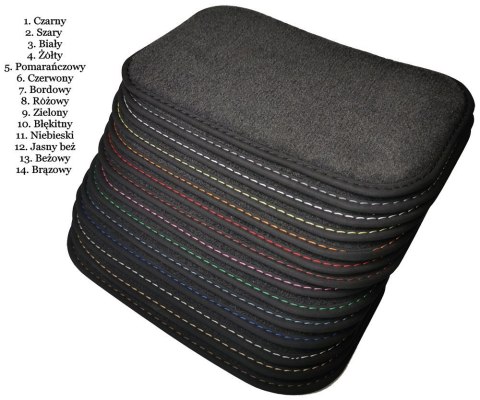 Dywaniki Welurowe do Dacia Duster II (2018- Grafit Prestige