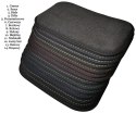 Dywaniki Welurowe do Opel Astra G Hatchback (1998-2009) Grafit Prestige