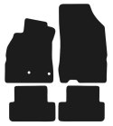Dywaniki Welurowe do Renault Megane III Kombi (2008-2016) Czarny Prestige