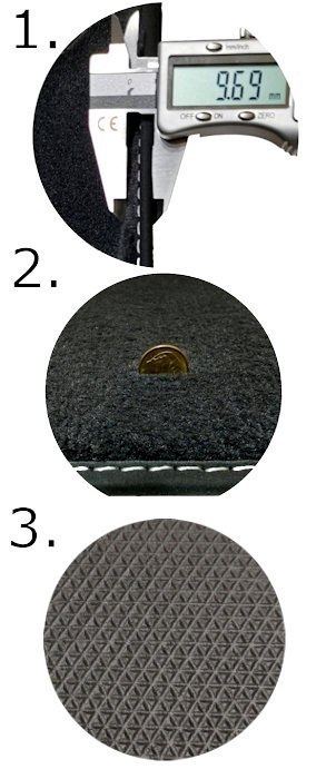 Dywaniki Welurowe do Volvo XC90 I 5 os. (2002-2014) Czarny Prestige Dywaniki Welurowe do Volvo XC90 I 5 os. (2002-2014) Czarny Prestige
