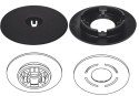 Dywaniki Welurowe do VW Caddy III Lift (2015-2020) Grafit Exclusive