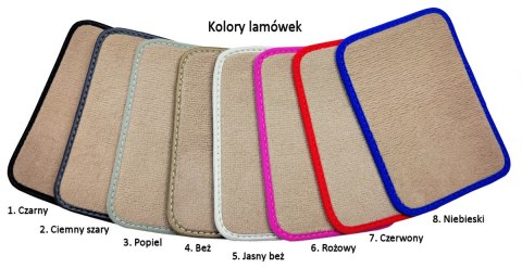 Dywaniki Welurowe do BMW X1 F48 (2016-2022) Beż Protect