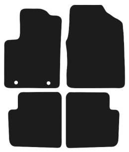 Dywaniki Ciemny brąz do Ford KA II (2008-2016) Design