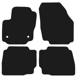 Dywaniki Ciemny brąz do Ford Mondeo MK4 LIft (2012-2014) Design