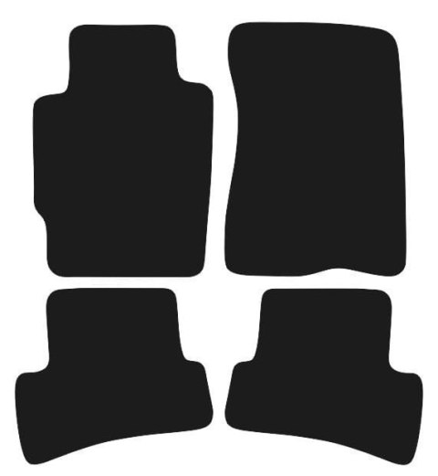 Dywaniki Ciemny brąz do Ford Probe II (1992-1997) Design