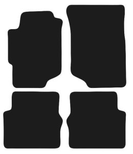 Dywaniki Ciemny brąz do Honda Accord VI (1997-2002) Design