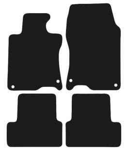Dywaniki Ciemny brąz do Honda Accord VIII (2008-2015) Design