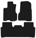 Dywaniki Ciemny brąz do Honda CR-V II (2002-2006) Design