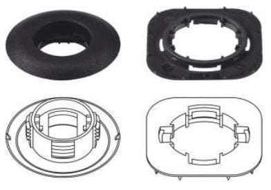Dywaniki Ciemny brąz do Honda CR-V IV (2012-2018) Design