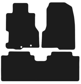 Dywaniki Ciemny brąz do Honda Civic VII 5d HB (2000-2006) Design