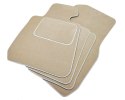 Dywaniki Welurowe do Mercedes E Klasa W211 4Matic (2002-2009) Jasny Beż Protect