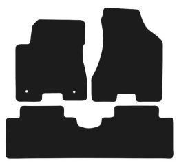 Dywaniki Ciemny brąz do Hyundai Tucson I (2004-2010) Design