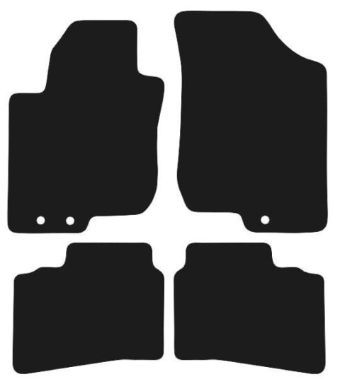 Dywaniki Ciemny brąz do Hyundai i30 I Kombi (2010-2012) Design