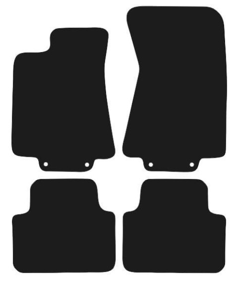 Dywaniki Ciemny brąz do Jaguar XJ VII X350 (2002-2009) Design