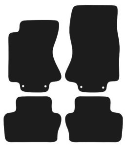 Dywaniki Ciemny brąz do Jaguar S-Type (1999-2007) Design