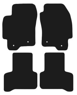 Dywaniki Ciemny brąz do Jaguar X-Type (2001-2009) Design