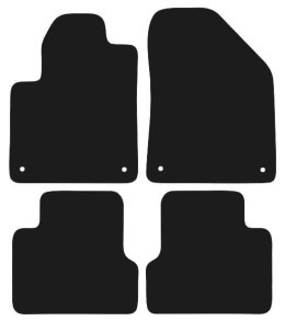 Dywaniki Ciemny brąz do Jeep Cherokee V KL (2014- Design