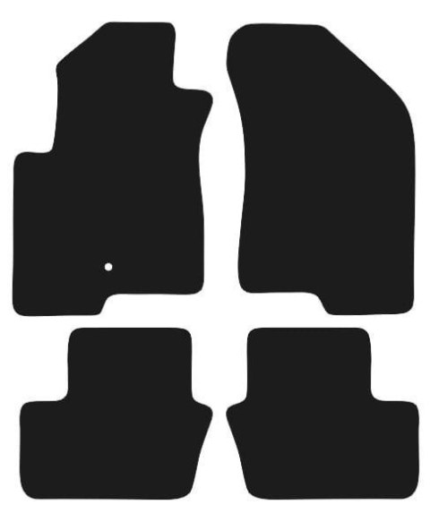 Dywaniki Ciemny brąz do Jeep Compass I (2007-2016) Design