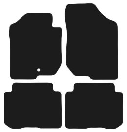 Dywaniki Ciemny brąz do Kia Carens III (2006-2013) Design