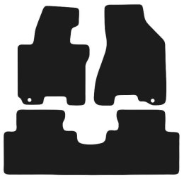 Dywaniki Ciemny brąz do Kia Sportage II (2004-2010) Design